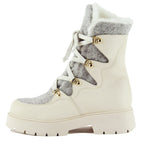 Emerson Tie Combo Flat Boot