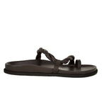 Emmie Leather Footbed Flat Sandal