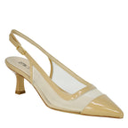Fiamma Patent Mesh Heel Slingback