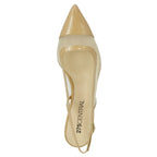 Fiamma Patent Mesh Heel Slingback