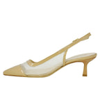Fiamma Patent Mesh Heel Slingback