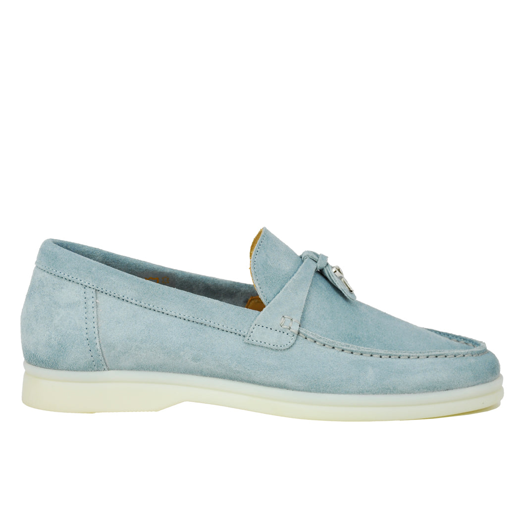 Fischer Suede Ornament Closed Loafer