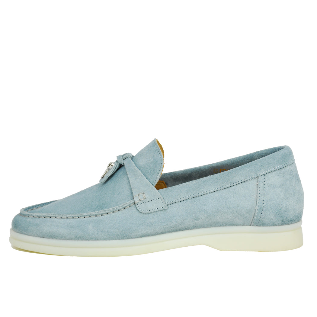 Fischer Suede Ornament Closed Loafer