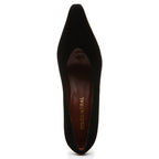 Flora Suede Heel Pump