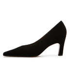 Flora Suede Heel Pump