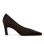 Flora Suede Heel Pump