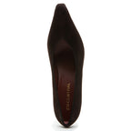 Flora Suede Heel Pump