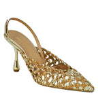 Force Woven Leather Heel Sling