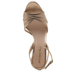 Frankel Metallic Heel Sandal