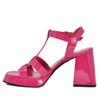 Gianna Patent Leather Platform Sandal