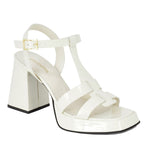 Gianna Patent Leather Platform Sandal