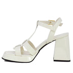 Gianna Patent Leather Platform Sandal
