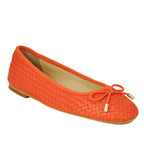 Irene Woven Leather Ballet