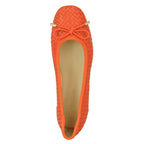 Irene Woven Leather Ballet