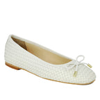 Irene Woven Leather Ballet