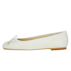 Irene Woven Leather Ballet