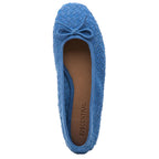 Ismet Suede Woven Ballet