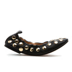 Issie Studded Leather Ballet
