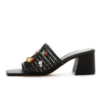 Ivey Mesh Charm Heel Slide