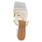 Ivey Mesh Charm Heel Slide