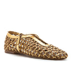 Izabel Woven Strap Ballet Flat