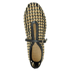 Izabel Woven Strap Ballet Flat