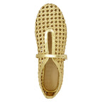 Izabel Woven Strap Ballet Flat
