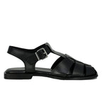 Khaleesi Leather Flat Sandal
