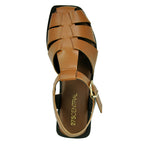 Khaleesi Leather Flat Sandal