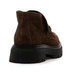 Lady Suede Flat Ornament Bootie