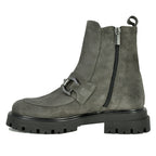 Larissa Suede Metal Bit Boot