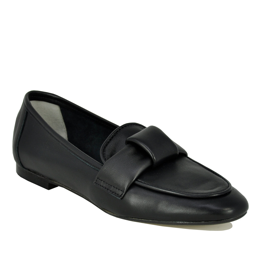 Leonard Leather Knot Flat Loafer – Footnotes display picture 2