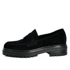 Lindor2 Suede Penny Lug Loafer