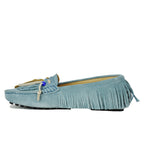 Lowe Suede Fringe Driving Moc