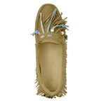 Lowe Suede Fringe Driving Moc