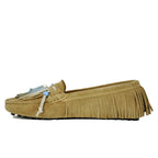 Lowe Suede Fringe Driving Moc