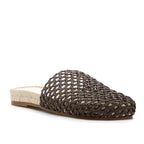 Maddy Woven Flat Espadrille Mule