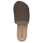 Maddy Woven Flat Espadrille Mule