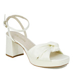Malik Satin Platform Heel Sandal