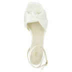 Malik Satin Platform Heel Sandal
