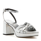 Malik Metallic Platform Heel Sandal