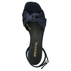 Malik Satin Platform Heel Sandal