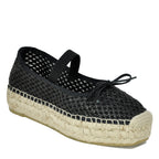 Manaea Woven Mesh Platform Espadrille