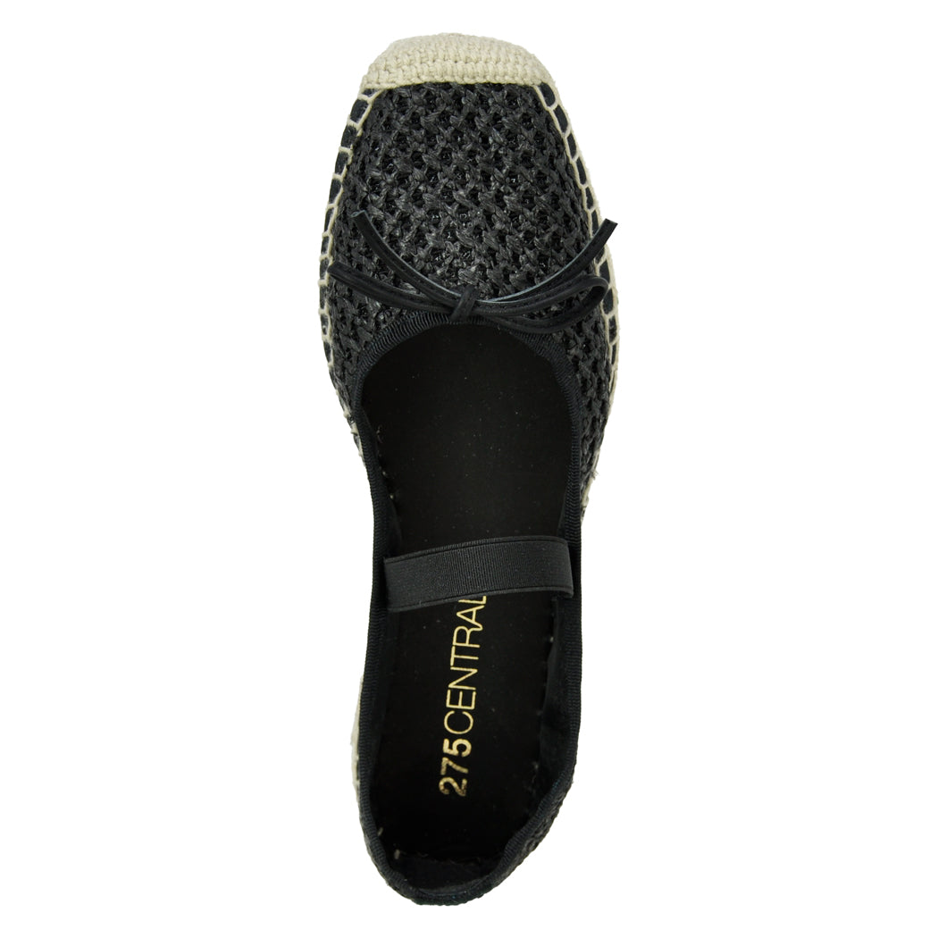 Manaea Woven Mesh Platform Espadrille