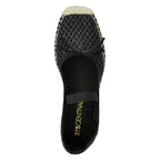 Manaea Woven Mesh Platform Espadrille