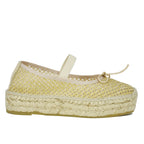 Manaea Woven Mesh Platform Espadrille
