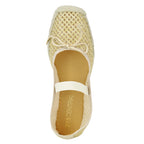 Manaea Woven Mesh Platform Espadrille