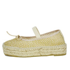 Manaea Woven Mesh Platform Espadrille