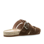 Margo Suede Espadrille Fisherman Sandal