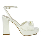 Miles Satin Knot Platform Sandal